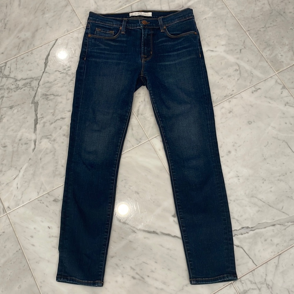 J Brand jeans, size 27, dark vintage Capri, like new
